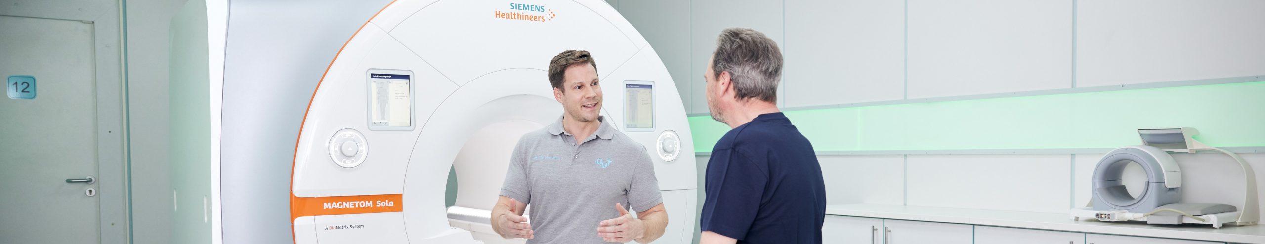 Arztgespräch bei Cardio-MRT